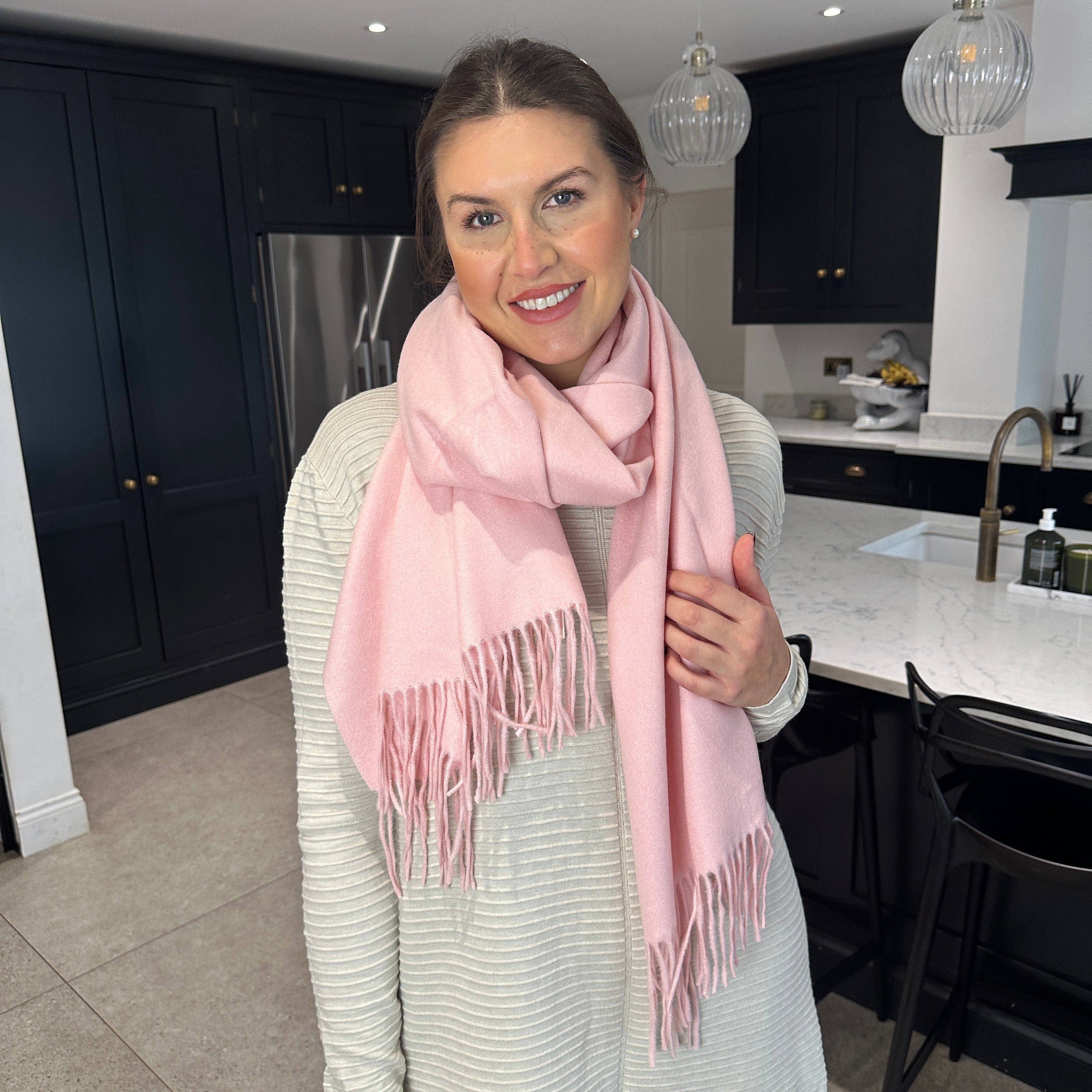 Plain Scarf hun - Blush Boutique Essex