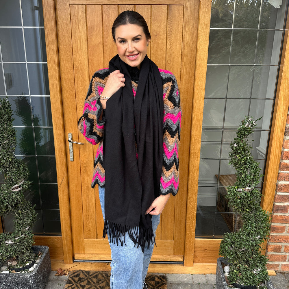 Plain Scarf - Blush Boutique Essex