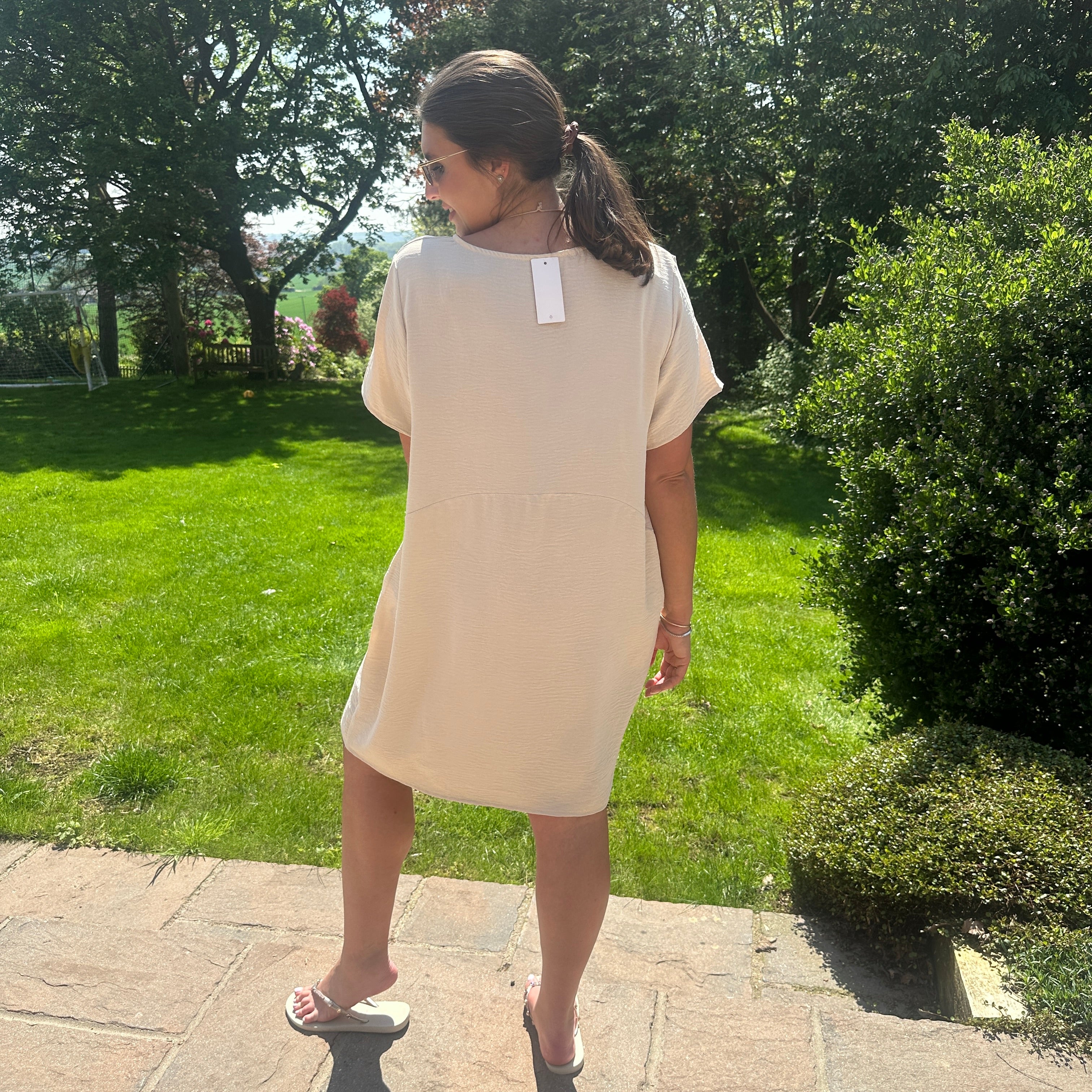 Taylor Necklace Dress - Blush Boutique Essex