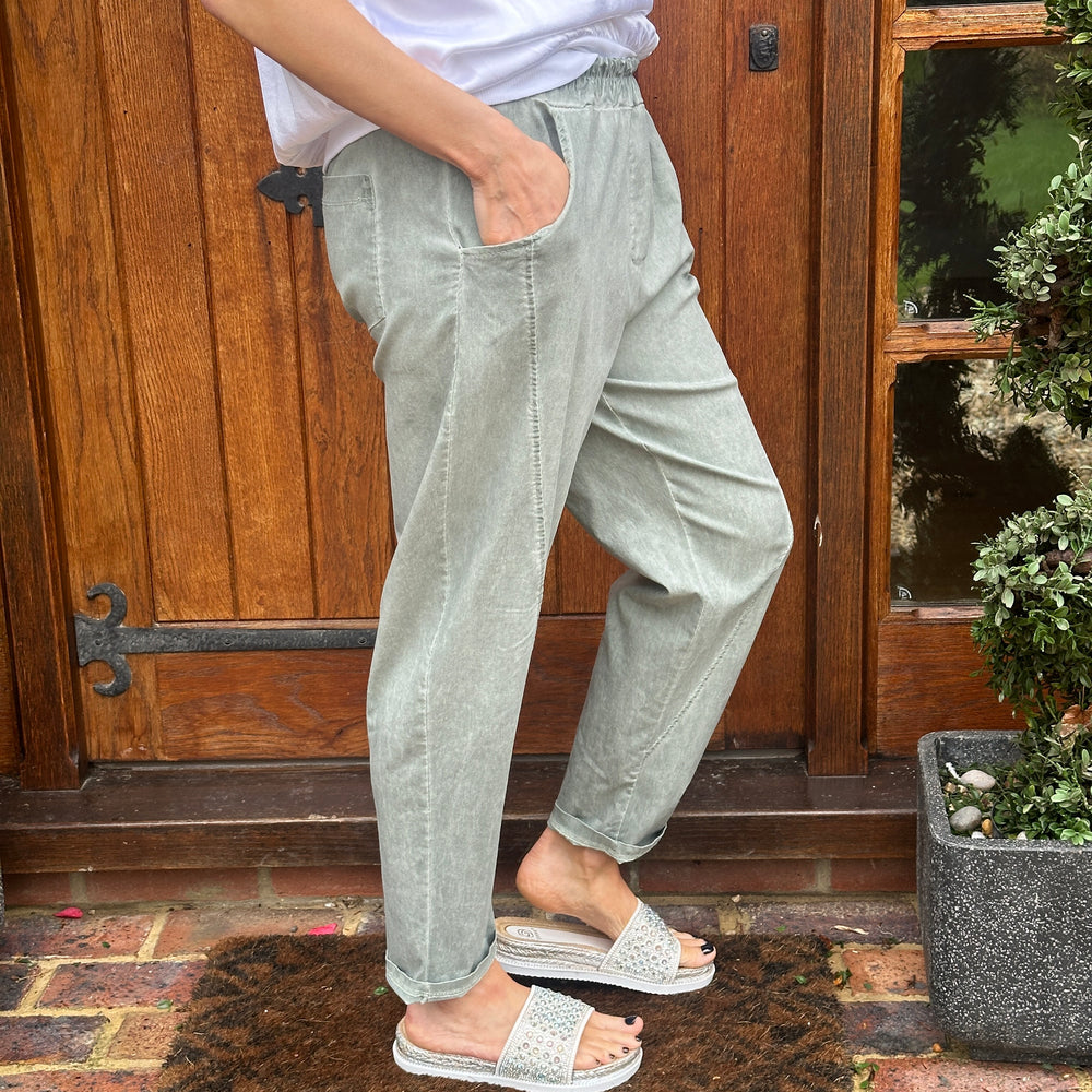 Brogan Cargo Trousers - Blush Boutique Essex