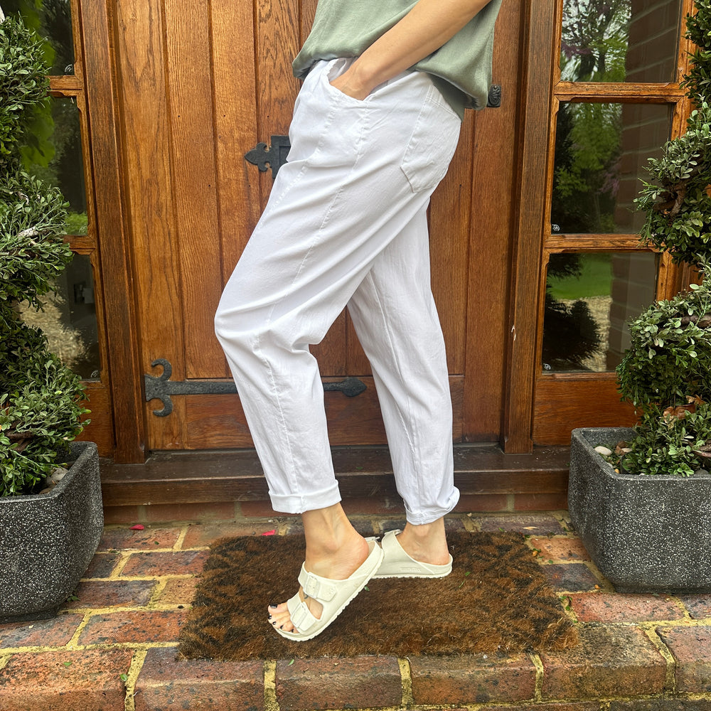 Brogan Cargo Trousers - Blush Boutique Essex