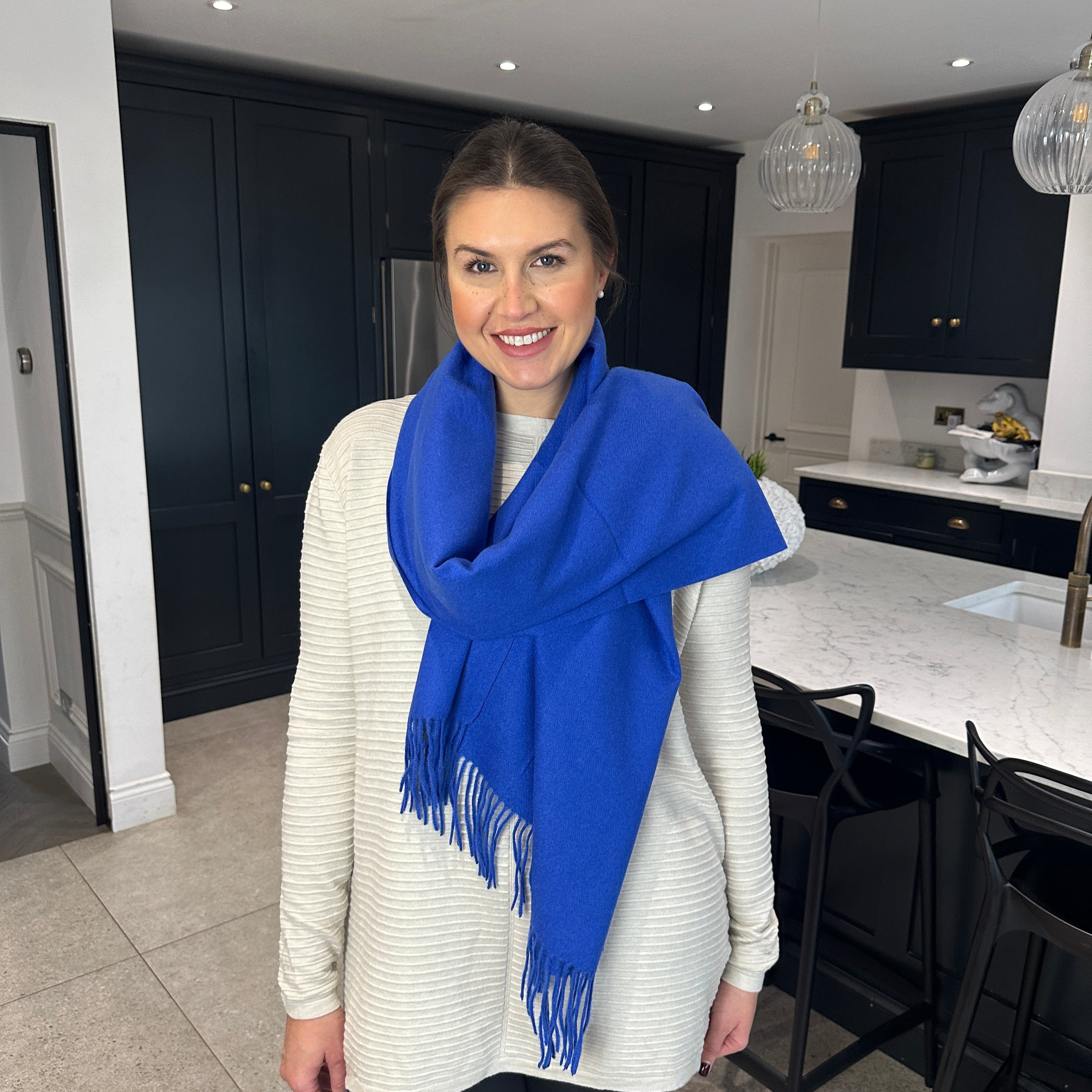 Plain Scarf hun - Blush Boutique Essex