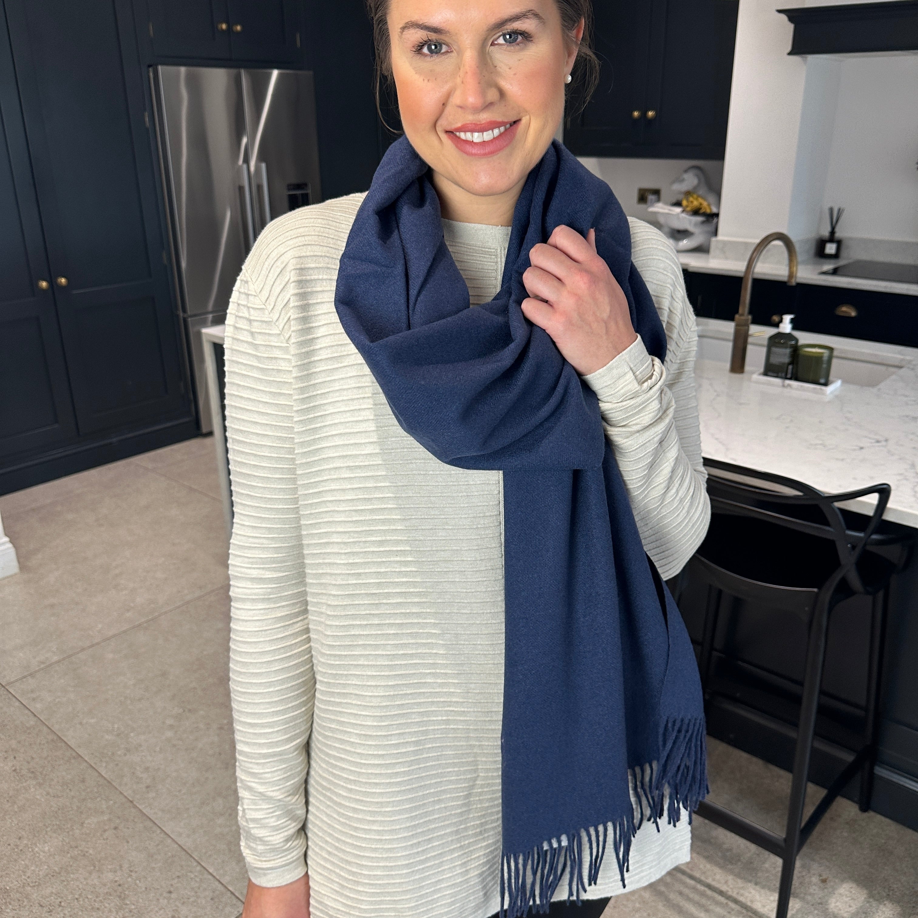 Plain Scarf hun - Blush Boutique Essex