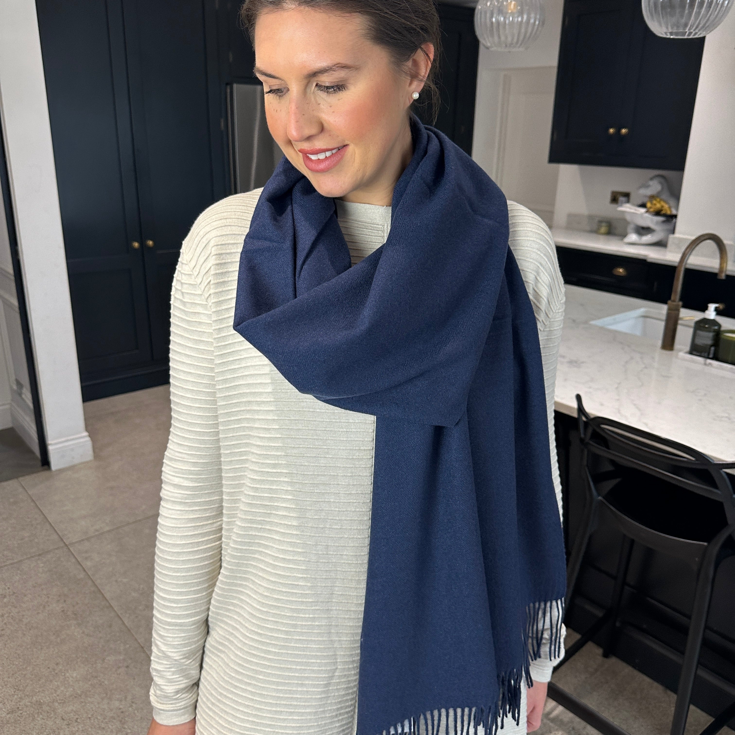 Plain Scarf hun - Blush Boutique Essex