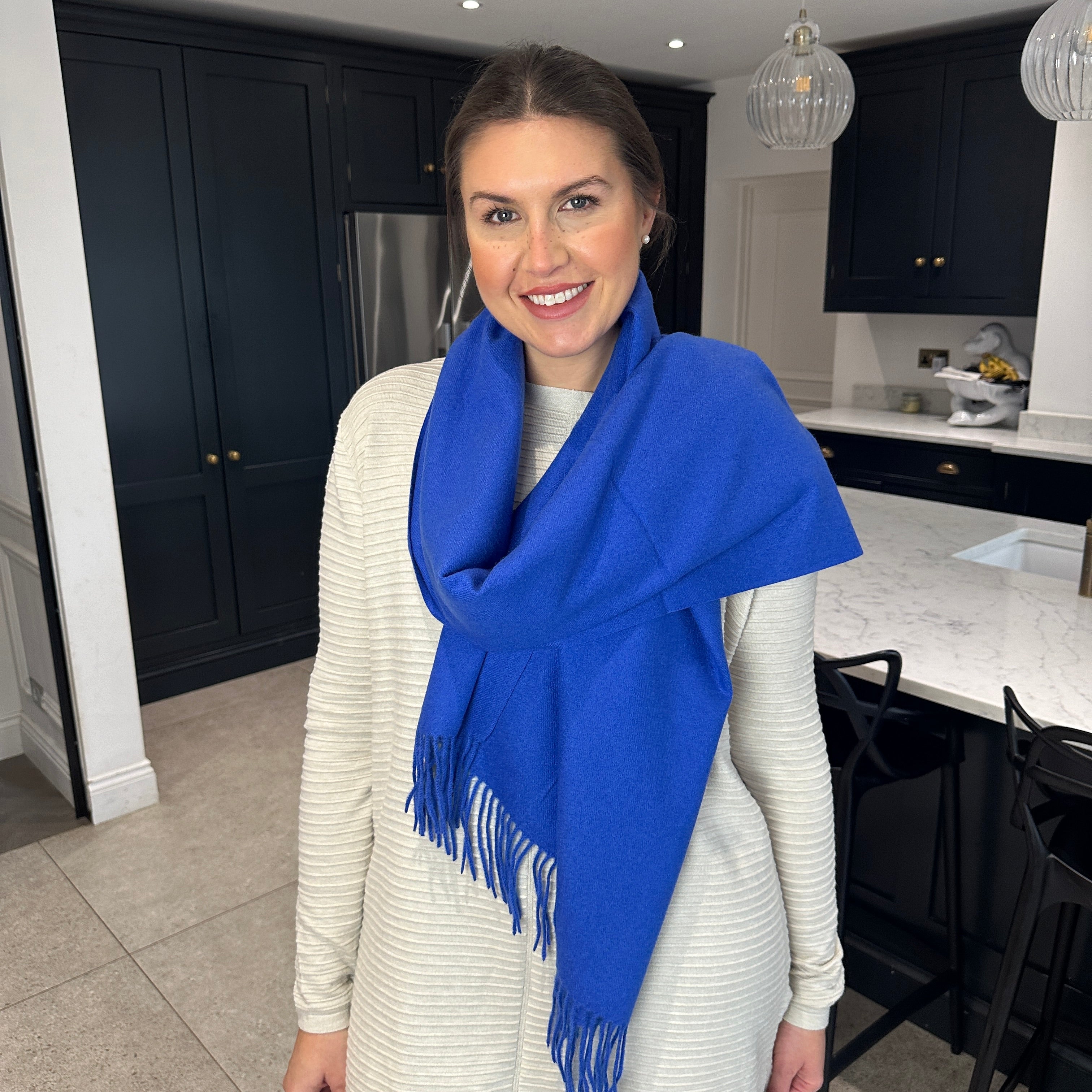 Plain Scarf hun - Blush Boutique Essex