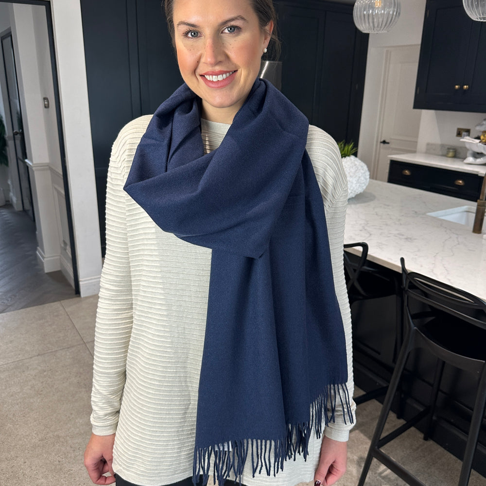 Plain Scarf hun - Blush Boutique Essex