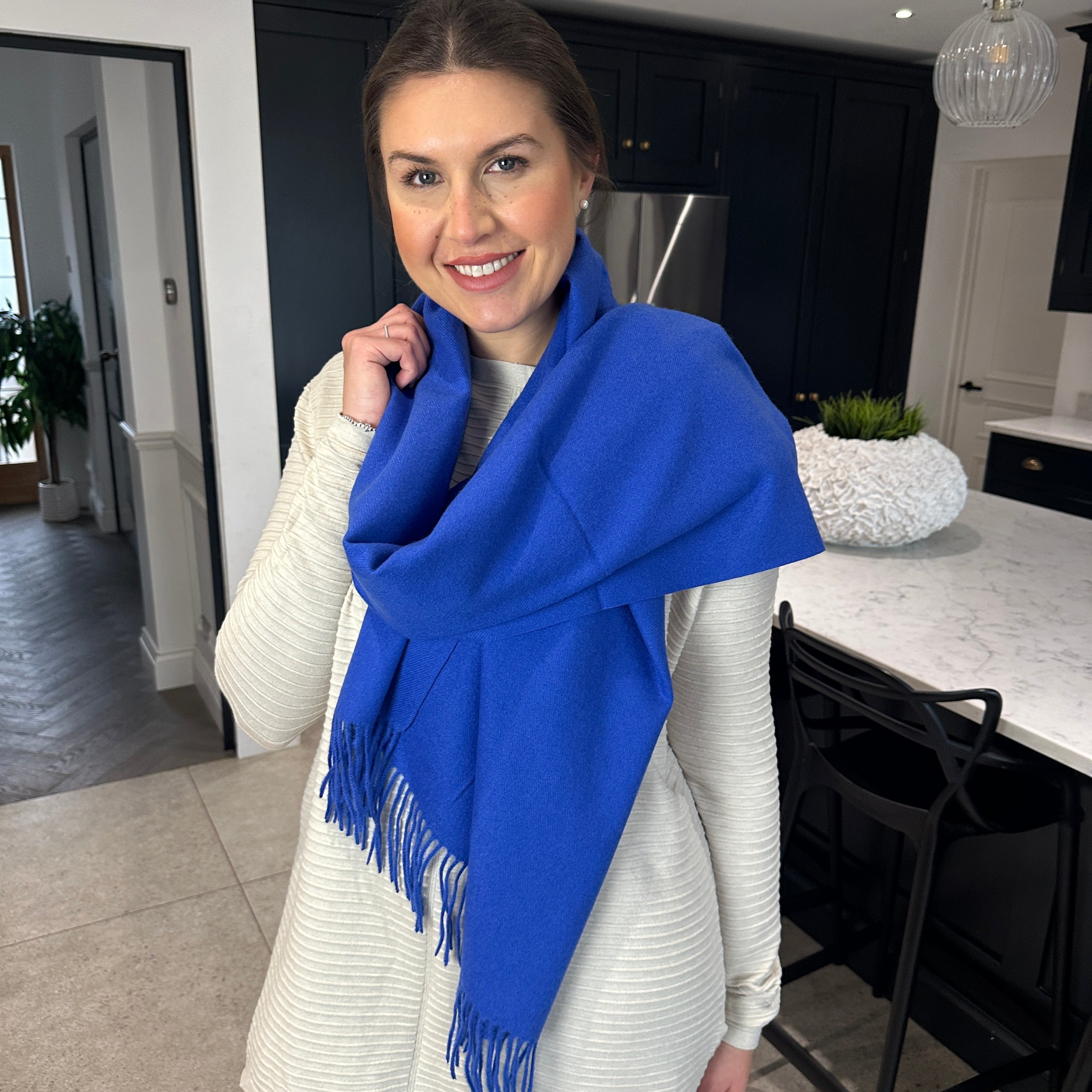 Plain Scarf hun - Blush Boutique Essex