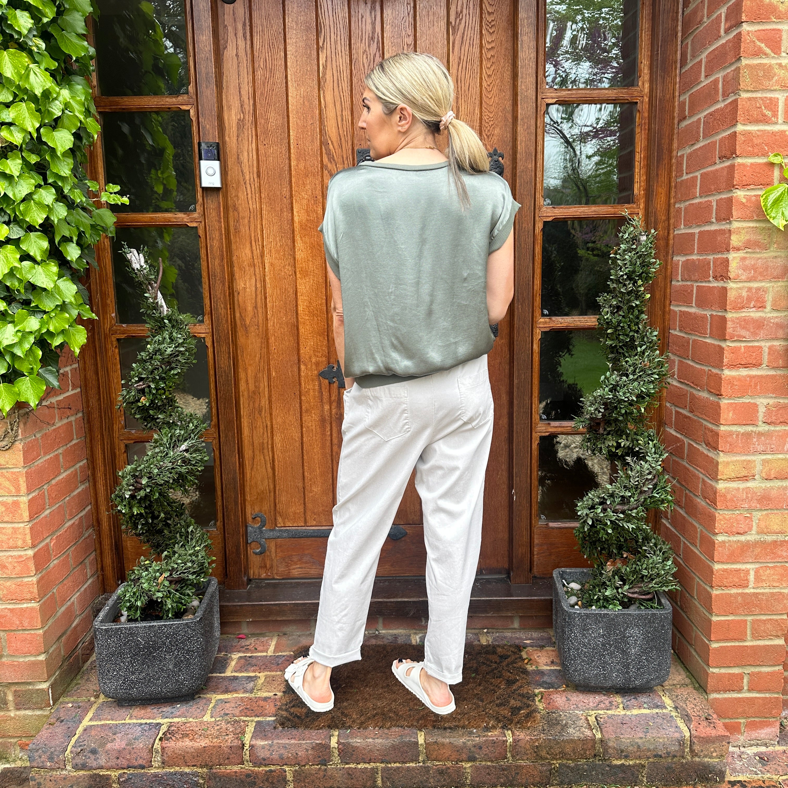 Brogan Cargo Trousers - Blush Boutique Essex