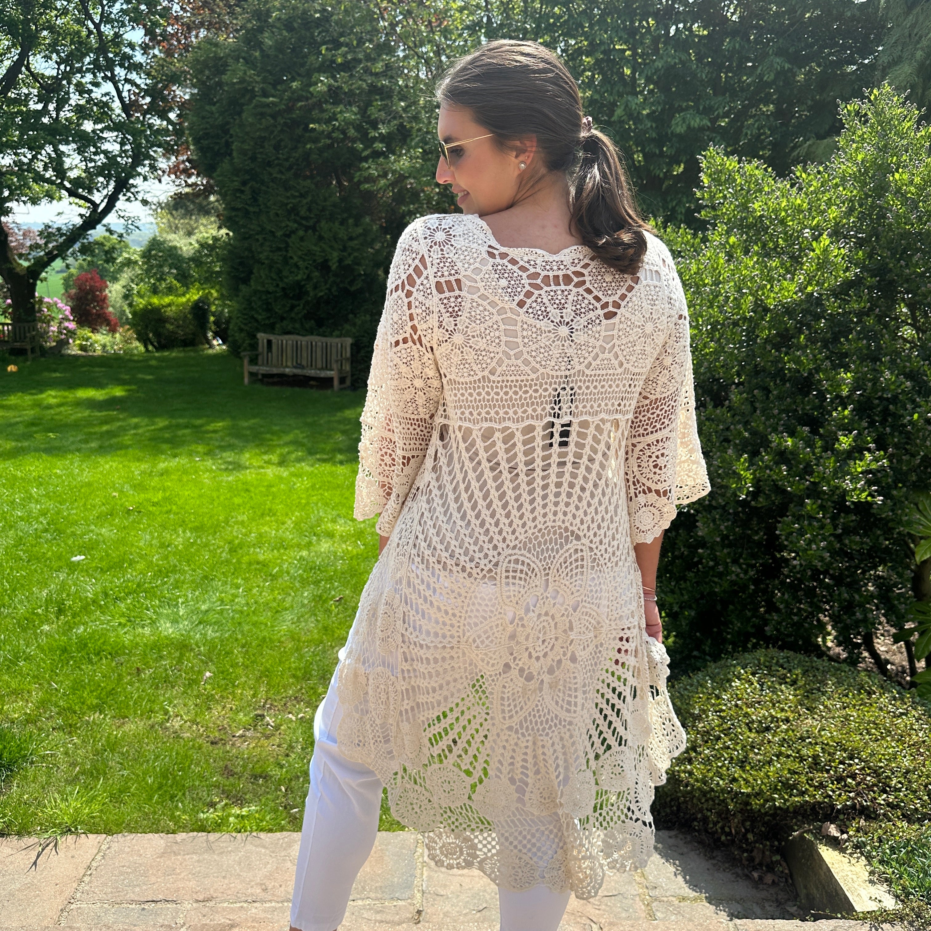 Savannah Crochet Top - Blush Boutique Essex