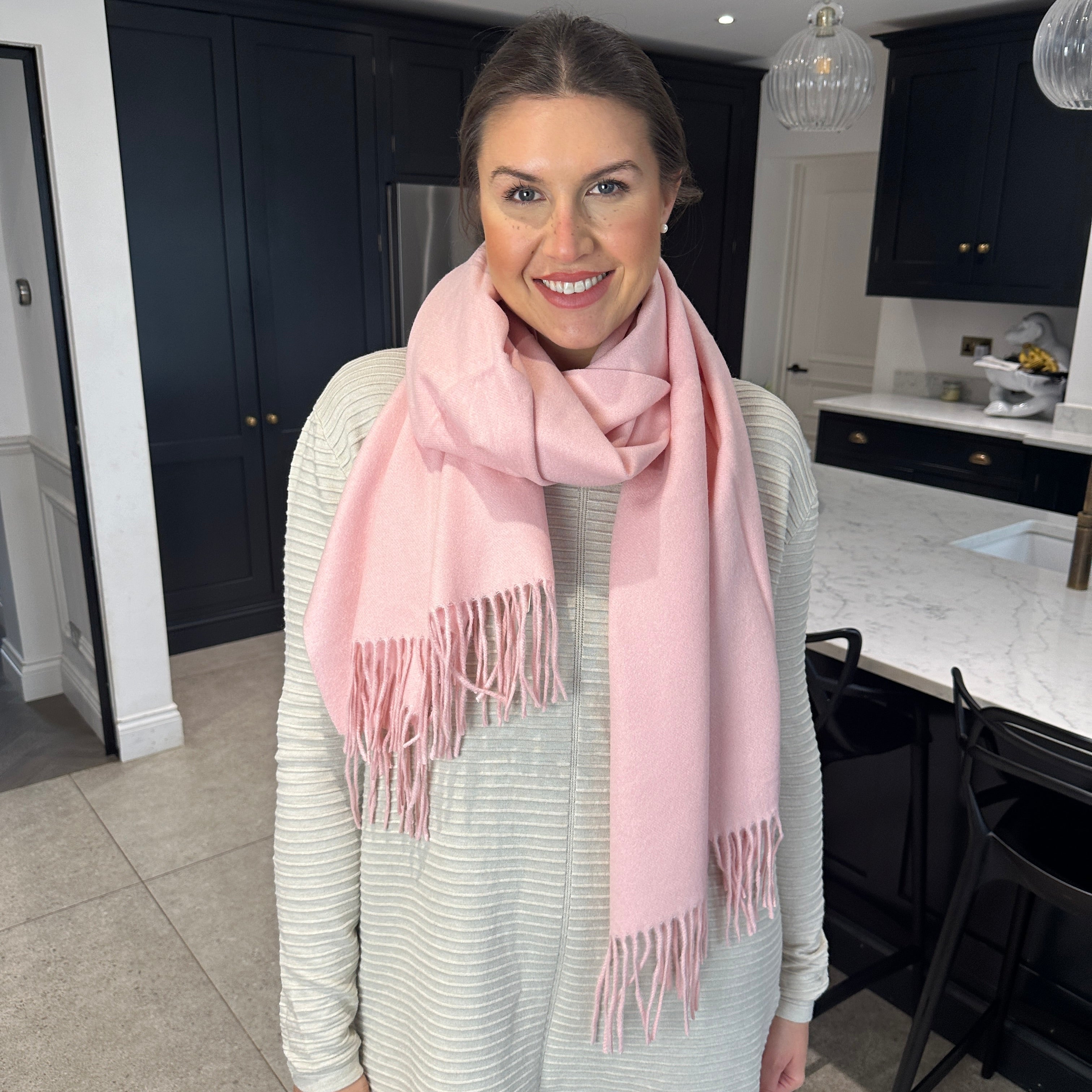 Plain Scarf hun - Blush Boutique Essex