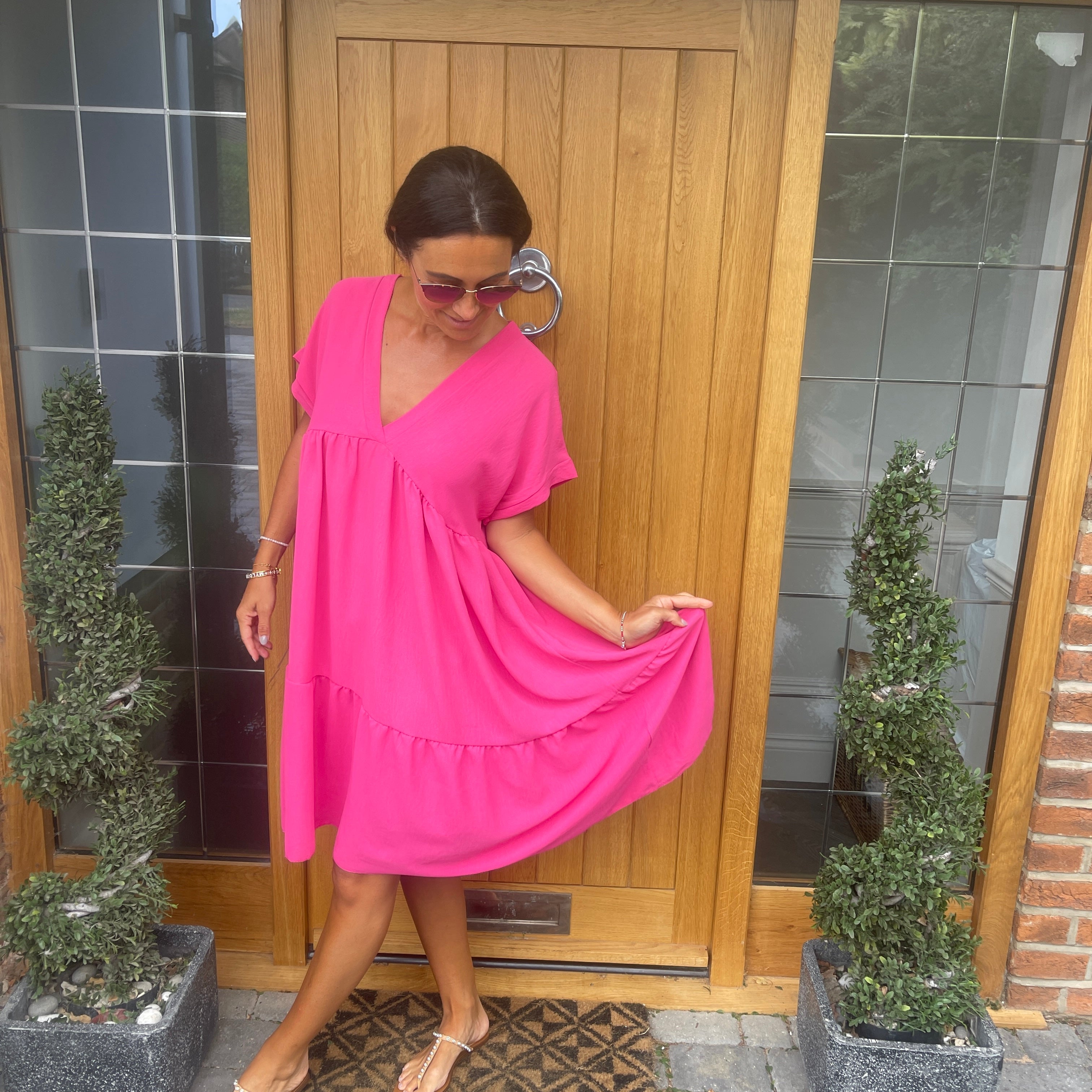 Isabelle Swing Dress - Blush Boutique Essex