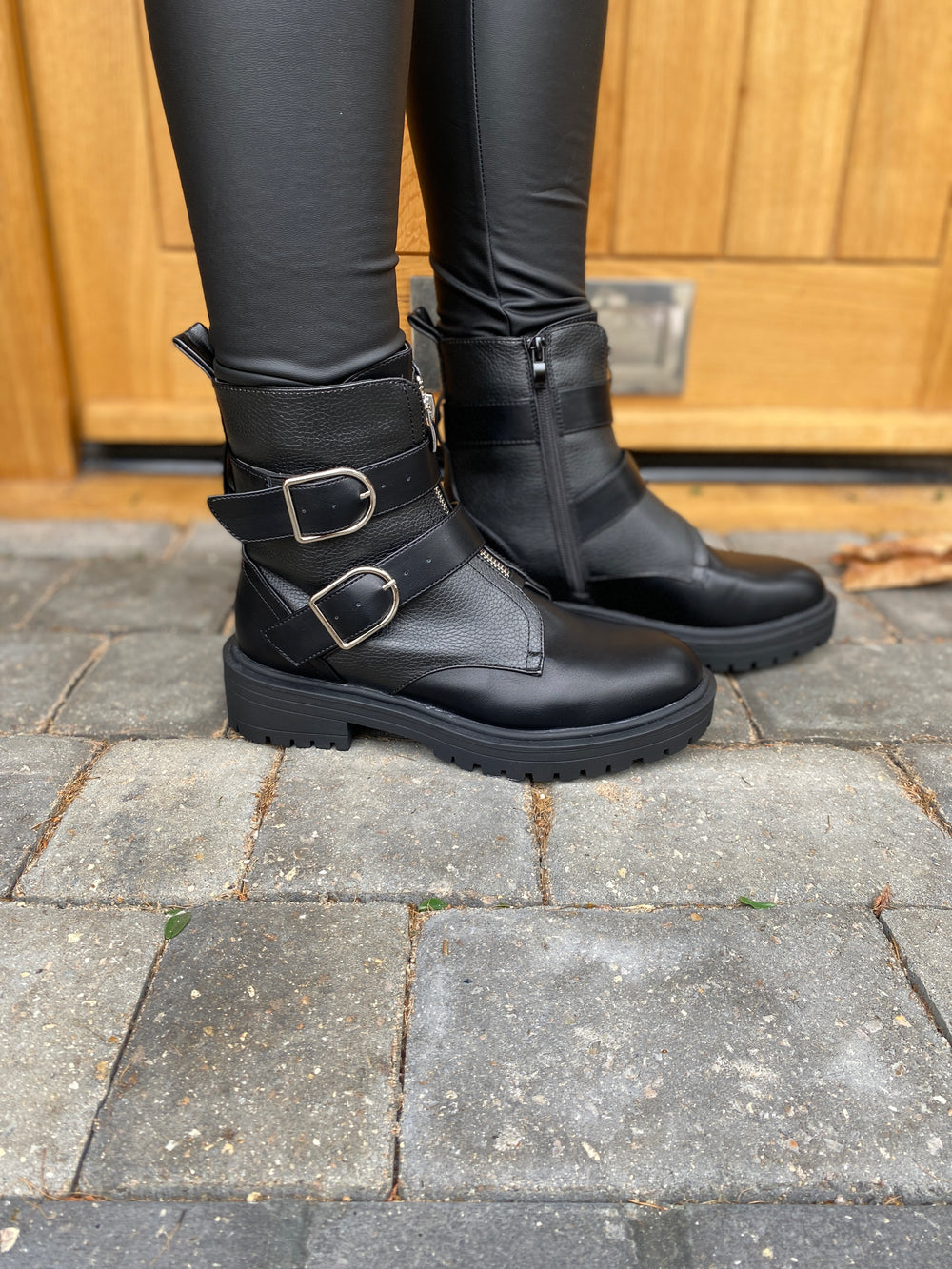 Debbie Biker Boot - Blush Boutique Essex