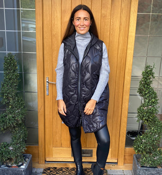 Love Quilted Body Warmer - Blush Boutique Essex